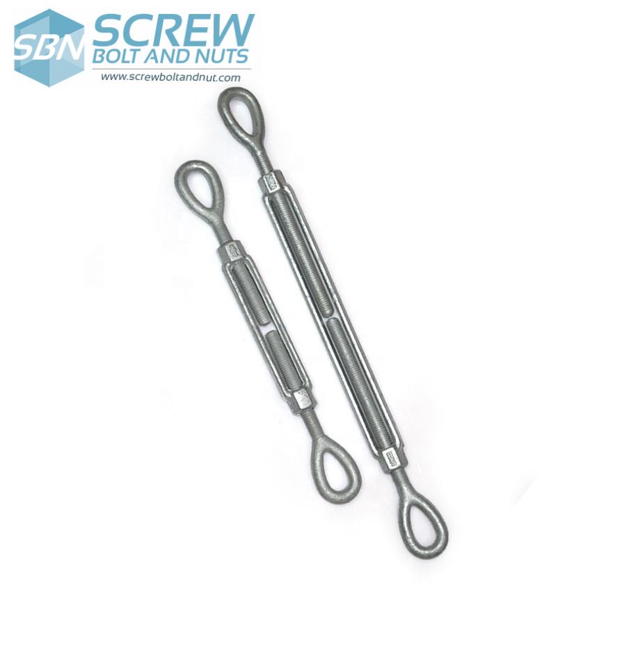 Galvanized Iron Double Eye Turn Buckle - Screw Bolt and Nut Supplier ...