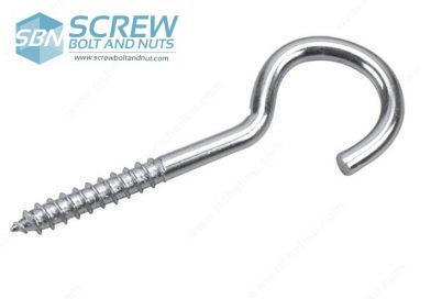 Stainless Steel J-Hook Wood Screw Stainless Steel J-Hook Wood Screw
