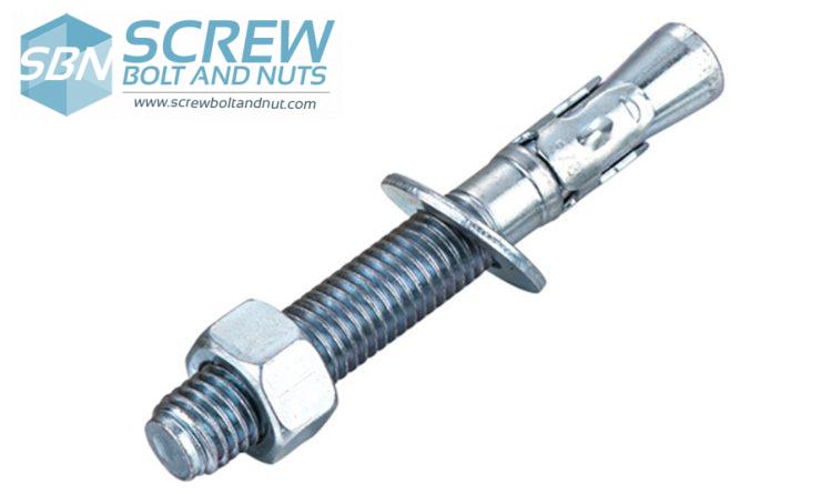Zinc plated Wedge Anchor Bolt