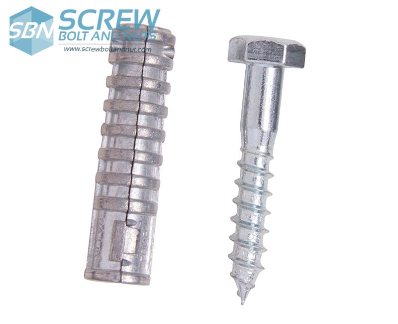 Lag Screw with Lag Shield - Screw Bolt and Nut Supplier Philippines